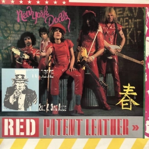 New York Dolls ?– Red Patent Leather LP 1984 France White