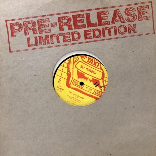 Sly Dunbar ?– Hot You're Hot 12" UK 1981