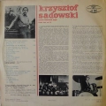Krzysztof Sadowski and his HAMOND organ LP 1970 mono polish jazz