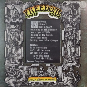 Freedom Is More Than A Word LP UK Vertigo Swirl 1972 First press
