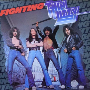 Thin Lizzy Fighting LP UK 1975 Vertigo