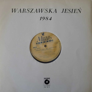 Warszawska Jesień 1984 kronika dźwiękowa nr 9,  LP