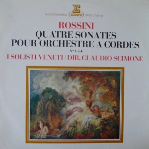 Rossini Quatre Sonates pour Orchestre a Cordes , Claudio Scimone LP
