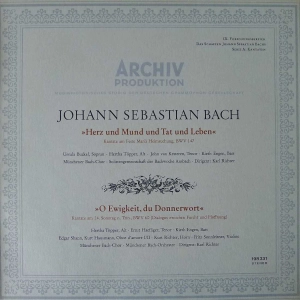 Bach Kantaten, BWV 147, BWV 60 LP