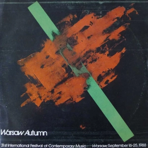 Warszawska Jesień 1988 Kronika Dźwiękowa nr 5 Zbigniew Bagiński, Witold Lutosławski LP