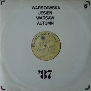 Warszawska Jesień 1987 Kronika Dźwiękowa nr 4 Krzysztof Meyer , Grażyna Pstrokońska - Nawratil , Lidia Zielińska LP