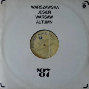 Warszawska Jesień 1987 Kronika Dźwiękowa nr 2 , Andrzej Krzanowski,  Edward Pałłasz , Aleksander Lasoń LP