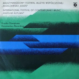 Warszawska Jesień 1986  Kronika Dźwiękowa nr 12 , Paweł Szymański, Witold Lutosławski LP