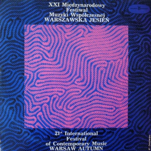 Warszawska Jesień 1977  Kronika Dźwiękowa nr 1  Krzysztof Meyer, Zygmunt Krauze LP