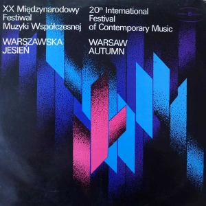 Warszawska Jesień 1976  Kronika Dźwiękowa nr 5 ,  Andrzej Dobrowolski , Stefan Behr, Bogusław Schaffer  LP