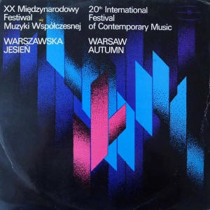 Warszawska Jesień 1976  Kronika Dźwiękowa nr 4 , Norbert Mateusz Kuźnik, Krzysztof Baculewski , Florian Dąbrowski , LP
