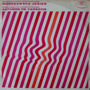 Warszawska Jesień 1967  Kronika Dźwiękowa nr  1, Zbigniew Rudziński, Tadeusz Baird, Grażyna Bacewicz LP