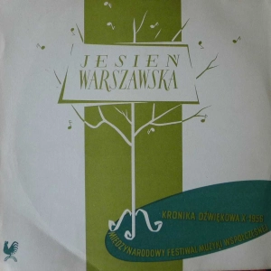 Warszawska Jesień 1956  Kronika Dźwiękowa nr 6 Tadeusz Baird Suita w dawnym stylu. Konstantin Iwanov PL 10"