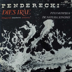Krzysztof Penderecki , DIES IRAE / Oświęcim oratorio / LP