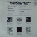 Thelonious Monk's Greatest Hits LP 1969 France
