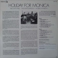 Holiday for Monica , Red Mitchell, Nils Sandstrom, Horace Parlan LP 1983 Sweden