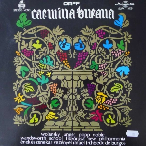 ORF Carmina Burana , Rafael Fruhbeck de Burgos LP