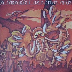 Amon Düül II - Live In London LP Germany 1982 KRAUTROCK
