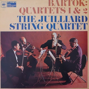 Bartok Quartets 1 i 2 , The Juilliard String Quartet LP UK