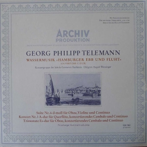 Georg Philipp Telemann , Wassermusik, Hamburger Ebb und Fluth LP Germany