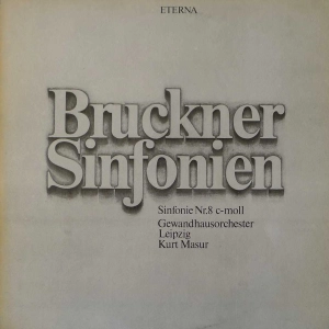 Bruckner , Sinfonie Nr. 8 C-moll, Kurt Masur , 2 LP Germany 1980