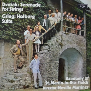 Dvorak, Grieg,   Serenade For Strings / Holberg Suite,   The Academy Of St. Martin-in-the-Fields , Sir Neville Marriner, LP UK  1970