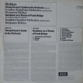Britten  , Young Person's Guide To The Orchestra / Variations On A Theme Of Frank Bridge  , LP UK  1970 