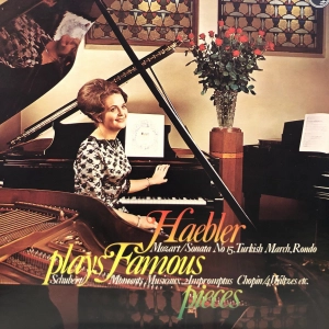 Ingrid Haebler - Plays Famous Pieces (Mozart, Schubert, Chopin) LP / Japan