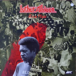 Luther Allison - Rich Man LP 1988 Sweden 