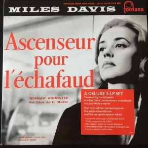 MILES DAVIS Ascenseur Pour L'echafaud 3LP