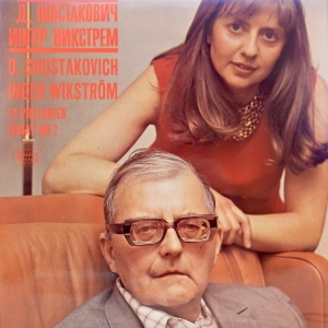 Dmitri Shostakovich, Inger Wikström – 24 Preludier / Sonat Nr 2 LP / Scandinavia