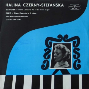Beethoven Grieg, Piano Concertos, Halina Czerny Stefańska , Jan Krenz , LP PL
