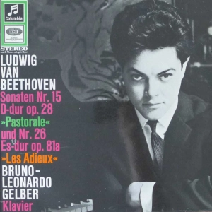 Beethoven, Sonaten Op. 28 Und Op. 81a, Bruno Leonardo Gelber , LP Germany 