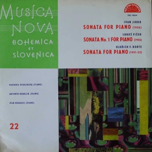 Jirko / Fiser / Korte - Sonata For Piano / Sonata No. 1 For Piano / Sonata For Piano, LP Czechoslovakia 