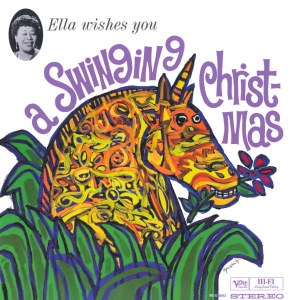 ELLA FITZGERALD Ella Wishes You A Swinging Christmas (ACOUSTIC Sounds) LP