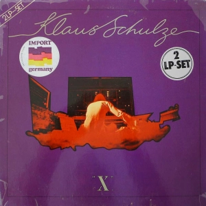 Klaus Schulze - "X" , 2 LP 1978 Germany Krautrock