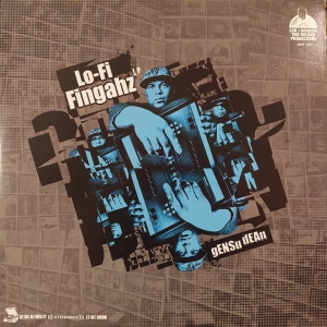 Gensu Dean ‎– Lo-Fi Fingahz 2LP Blue/White Swirl 2012 US