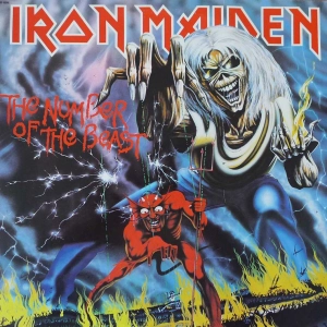 Iron Maiden - The Number Of The Beast, LP 1982 Canada 