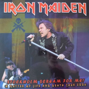 Iron Maiden -  Stockholm Scream For Me!  , 2 LP 2015 Greece , colour vinyl ,   Unofficial Release  