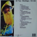ZZ Top - Bootlegs = Goodlegs , 2 LP 1980 Italy, Promo, Unofficial Release