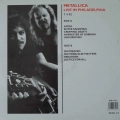 Metallica - Live In Philadelphia 7 4 92, Lp 1992 US , Unofficial Release, White Label