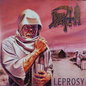 Death  Leprosy LP 2014 Clear Limited insert