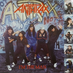 Anthrax  I'm The Man 12" 1987 Germany