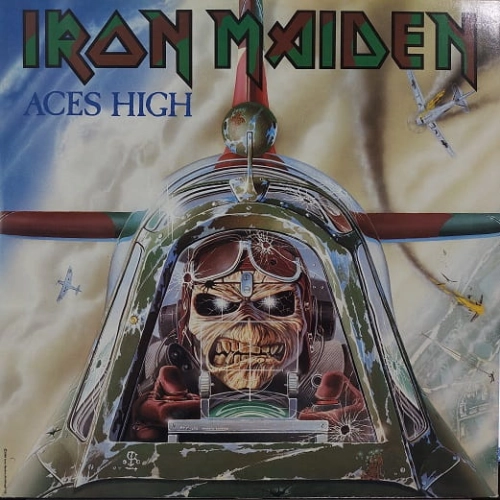 Iron Maiden Aces High 12" UK 1984