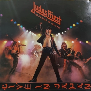 Judas Priest Unleashed in the East LP 1979 Holland