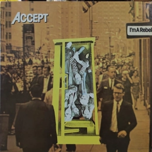 Accept I'm A rebel LP 1980 Sweden