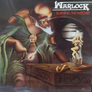 Warlock Burning The Witches LP 1984 Belgium