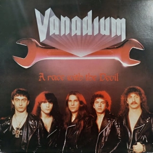 Vanadium A Race With The Devil LP Italy 1983