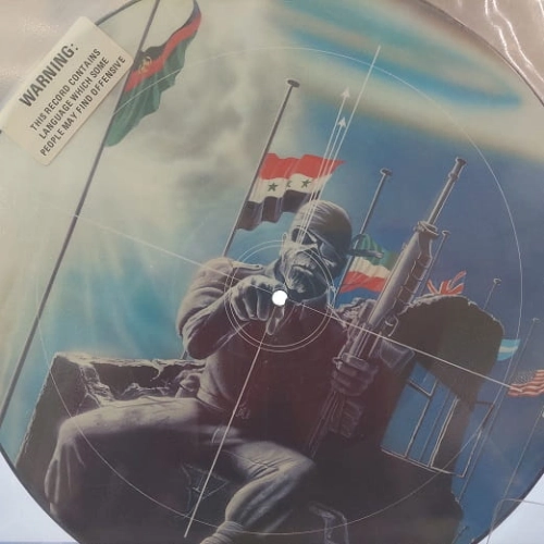 Iron Maiden 2 Minutes To Midnight 12" UK 1984 picture