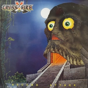 Crossfire  Second Attack LP Belgium 1985